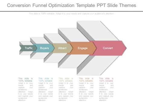 Conversion Funnel Optimization Template Ppt Slide Themes - PowerPoint Templates