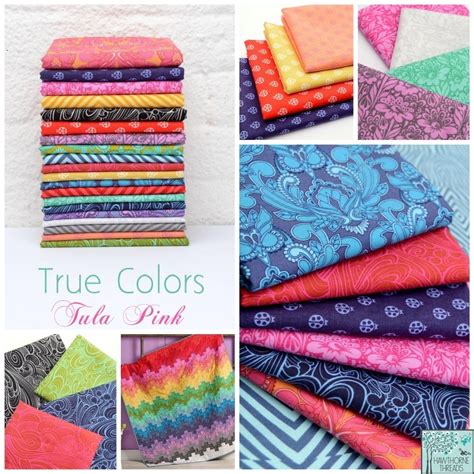 Tula Pink True Colors Hawthorne Threads Tula Pink Fabric Rainbow