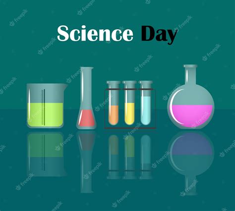 Premium Vector Science Day