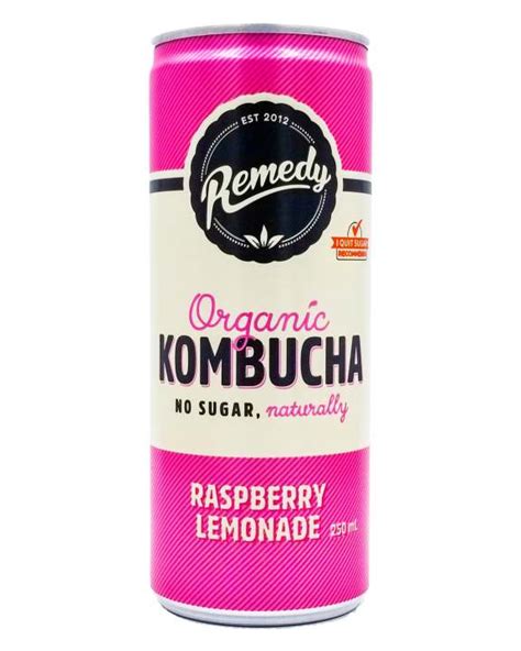 Remedy Organic Kombucha Raspberry Lemonade Ml Can Lazada Ph