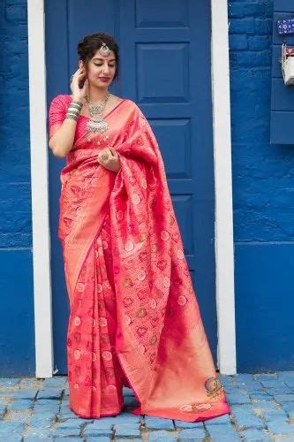 Manjuba M With Blouse Piece Pure Banarasi Silk Saree At Rs