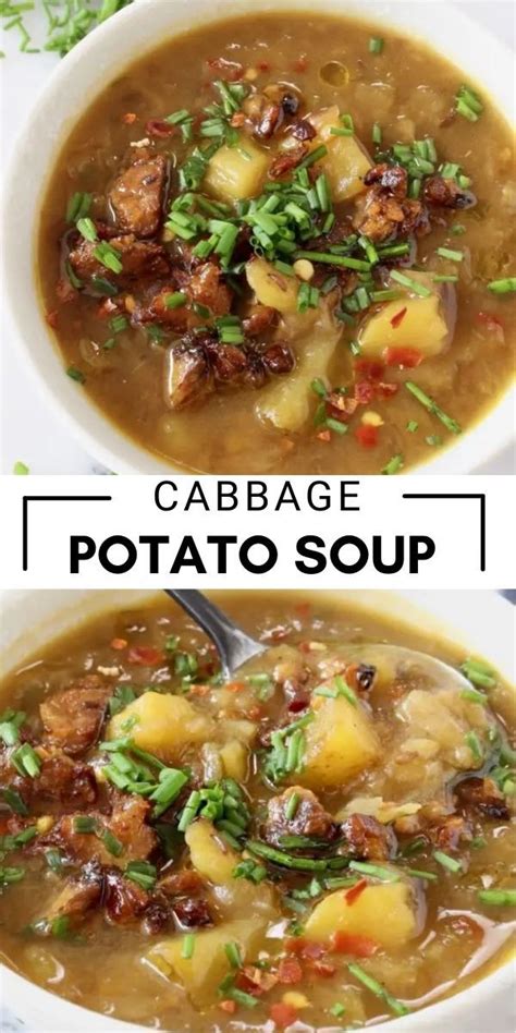 Cabbage Potato Soup Recipe Resep