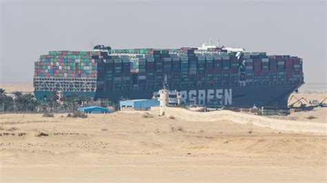 Canal De Suez Liberan Parte Del Barco Ever Given