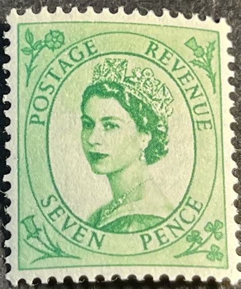 Great Britain Mint Never Hinged Single Emerald Great