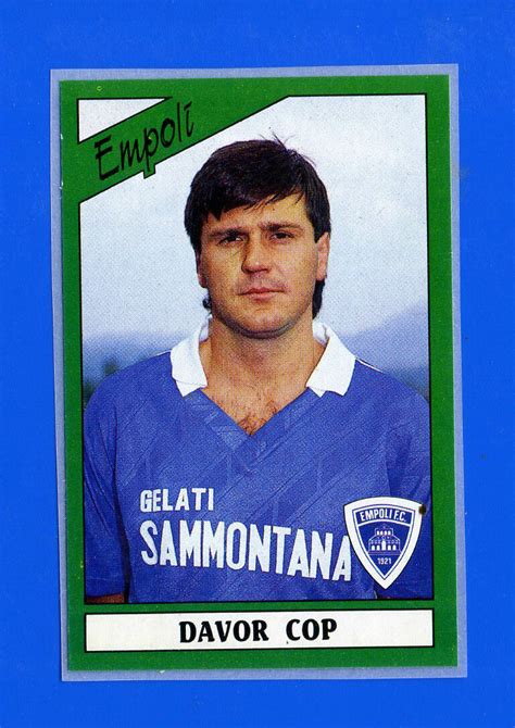 CALCIATORI PANINI 1987 88 Figurina Sticker N 94 COP EMPOLI Rec