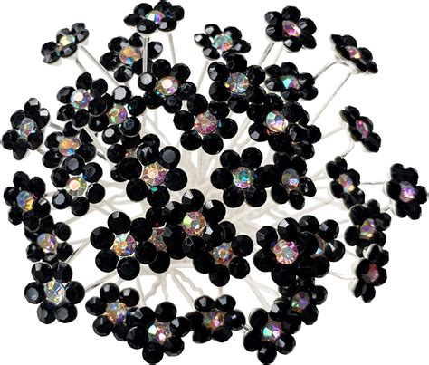 Amazon Akoak Pcs U Shaped Butterfly Rhinestone Hair Clip