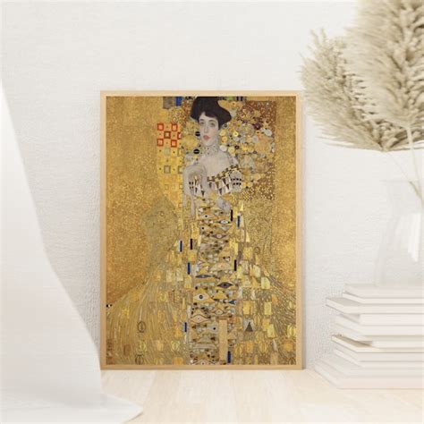 Gustav Klimt S Portrait Of Adele Bloch Bauer I Famous Painting