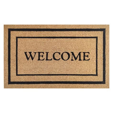 Coir Door Mat Welcome Lumberworld