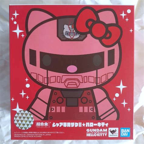 Gundam X Hello Kitty Ms 06s Zaku Ii [char Aznable] Hobbies And Toys