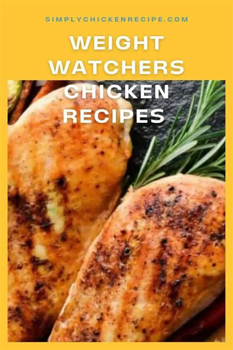 20 Best Weight Watchers Chicken Recipes