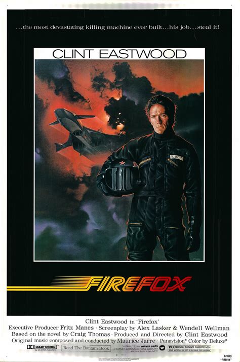 Firefox 1982 One Sheet Poster Rolled Cardstock - Etsy