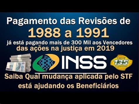 Inss Pagamento Da Revis O De E Vai Ter Mais Valores Pra