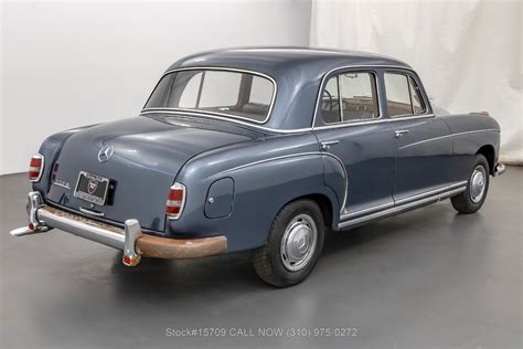 1958 Mercedes Benz 220s Sedan Stock 15709