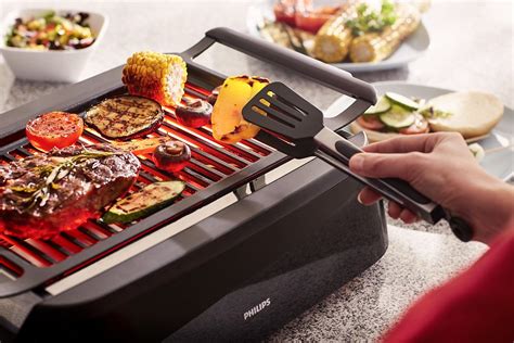 Philips Indoor Smokeless Grill Review BBQ Avance Collection Report