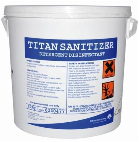 Titan Sanitiser Powder 6040477 Spot On Supplies