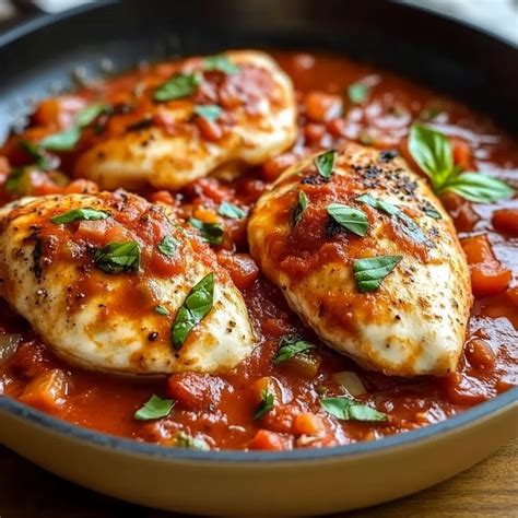 easy  pan italian chicken  tomato sauce  incredible  star