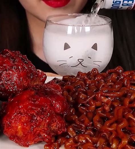 Asmr Eating Spicy Food Asmr Eating Noodles Asmr Eating Seafood 137