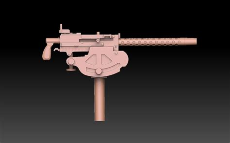 3d Printed M1919 Browning 30 Cal Machine Gun By Sharedogminiatures