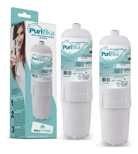 Kit 2 Filtros Refil Purificador De Agua Soft Everest Parcelamento Sem