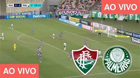 FLUMINENSE X PALMEIRAS AO VIVO IMAGENS CAMPEONATO BRASILEIRO