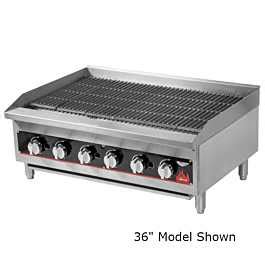 Vollrath 407372 48 Cayenne Countertop Gas Charbroiler Kitchenall