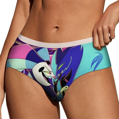 Animated Helluva Boss Women S Lace Brief Breathable Sexy Elastic Bikini Hipster Panties Lady