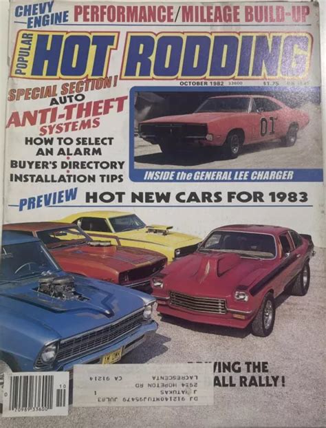 Popular Hot Rodding Magazine October Picclick Uk