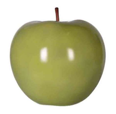 Life Size Fibreglass Resin Large Green Apple Model - Hamac Trading ...