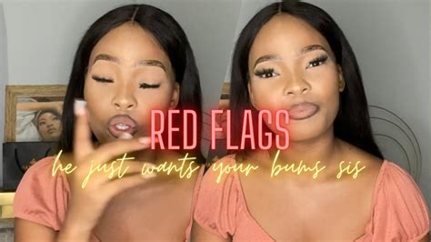 Vlogtober Red Flags In A Guy He Just Wants Sex SA Youtuber YouTube