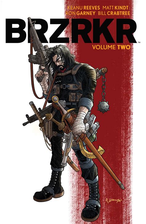 Brzrkr Vol Book By Keanu Reeves Matt Kindt Ron Garney Official