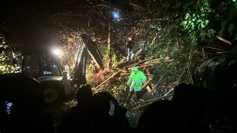 Zonguldak ta heyelan Anne ve oğlu aranıyor Ensonhaber