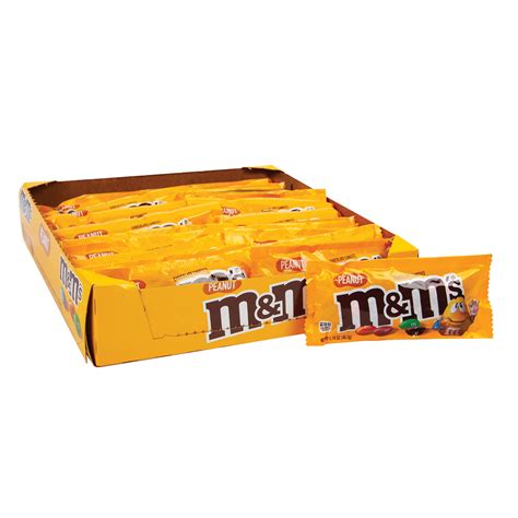 M&M'S Peanut 1.74 oz Bag | Nassau Candy