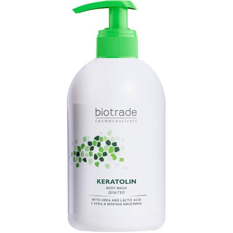 Гель для душа Biotrade (Биотрейд) Keratolin для сухой, чувствительной и ...