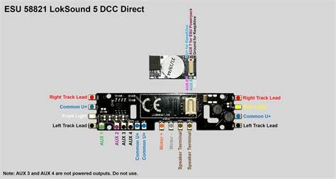 ESU 58821 LokSound 5 V5 DCC Direct Sound Decoder Generic Sounds EBay