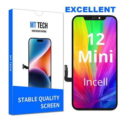 Premium Incell Lcd Touch For Iphone Mini Black Green On Mtimpex