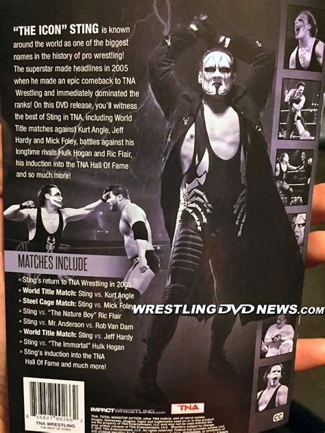 Photos of TNA Wrestling’s New ‘The Best of Sting’ DVD Release ...