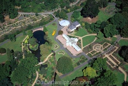 Botanic Gardens Dunedin Aerial