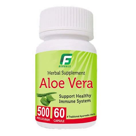 Herbal Aloe Vera Capsules Grade Standard Food Grade At ₹ 70 Piece In