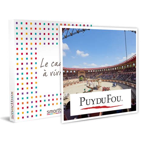 Smartbox Coffret Cadeau Puy Du Fou Billets Grand Parc Jour Pour