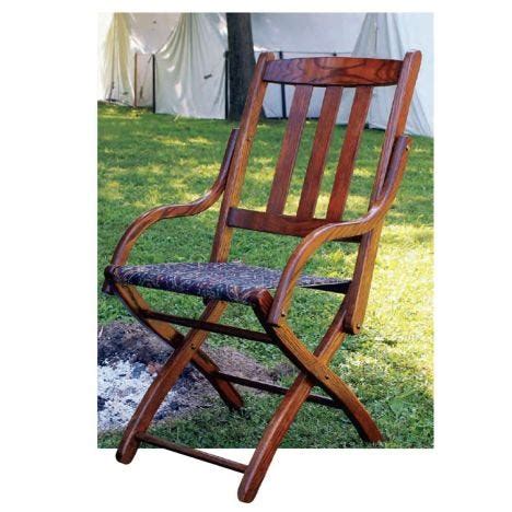 Civil War Officer S Chair Plan Woodworker S Journal Rockler