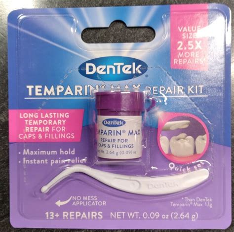 Dentek Lost Filling Repair Maximum Hold 264g Emergency Dental Care