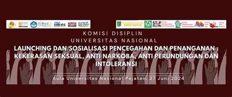 Launching Dan Sosialisasi Pencegahan Dan Penanganan Kekerasan Seksual