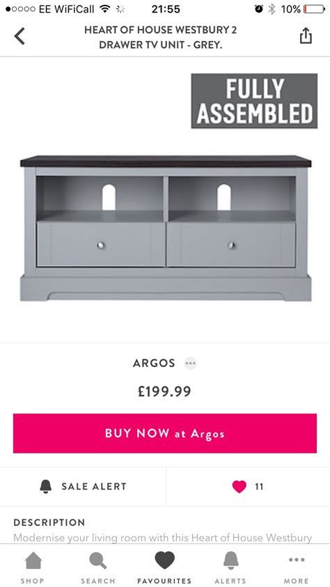 Argos TV stand | Tv unit, Tv stand, Argos