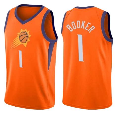 Nba Jersey Phoenix Suns Basketball Deandre Ayton Devin Booker