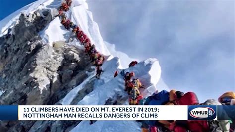 Nh Man Recalls Dangers Of Climbing Mt Everest Youtube