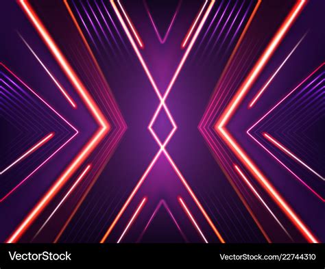 Abstract Neon Background Bright Shining Royalty Free Vector