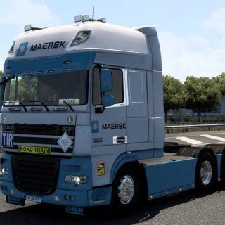 Haut Maersk Daf Xf Von Rodonitcho Mods Ets Ets