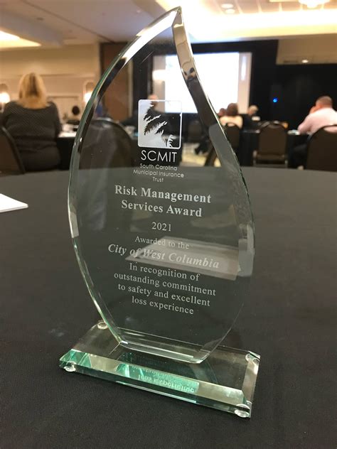City of West Columbia Receives SC Municipal Association Safety Award