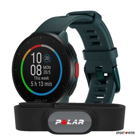 Купить часы Polar Pacer Deep Teal HR с нагрудным пульсометром | SPORT-RITM