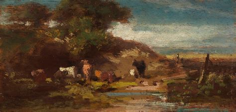 Landschaft mit Kühen by Carl Spitzweg Artvee